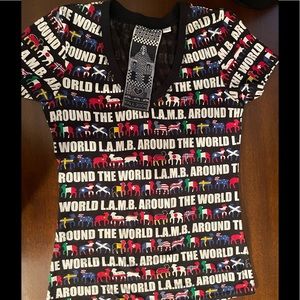 LAMB Gwen rainbow around the world vintage pride S